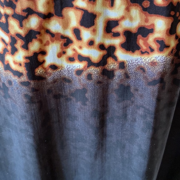 Roberto Cavalli Digital Print Ombre Sheath Dress Size Medium EUC - Picture 6 of 16